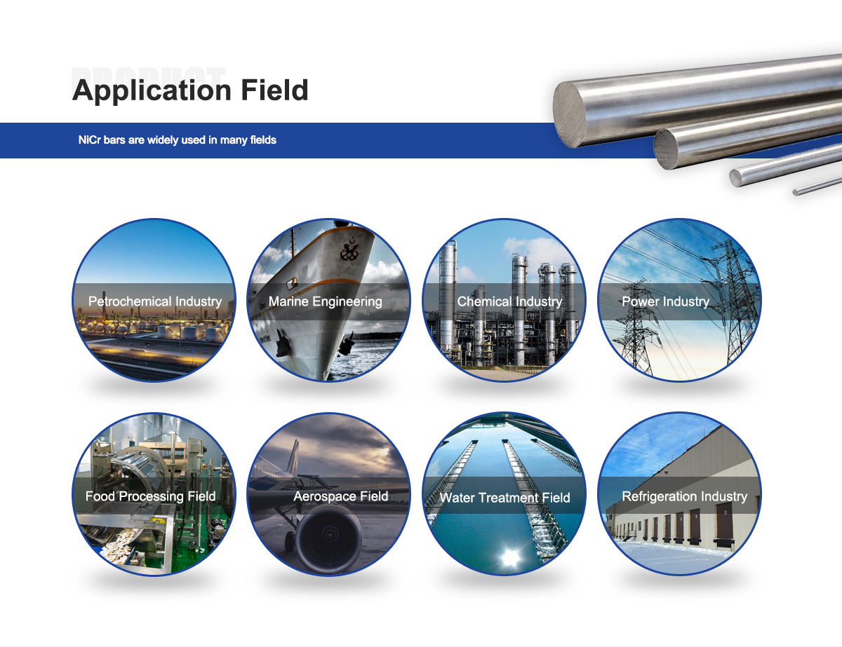 Cr20Ni80 Nichrome 80/20 Heating Bars Cr20Ni80 Nichrome 80/20 Heating Bars